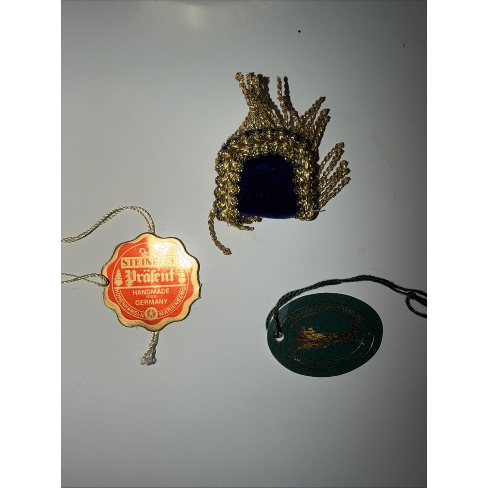 Steinbach Club Ring Máster, Nutcracker With Tag And Box -  Missing Cymbal READ - Picture 4 of 15